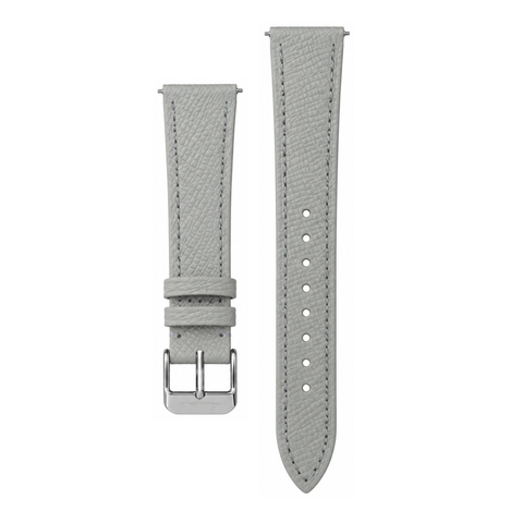 Riviera Grey Epsom Leather Strap